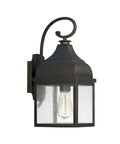 Old Bronze Outdoor Wall Lantern O541