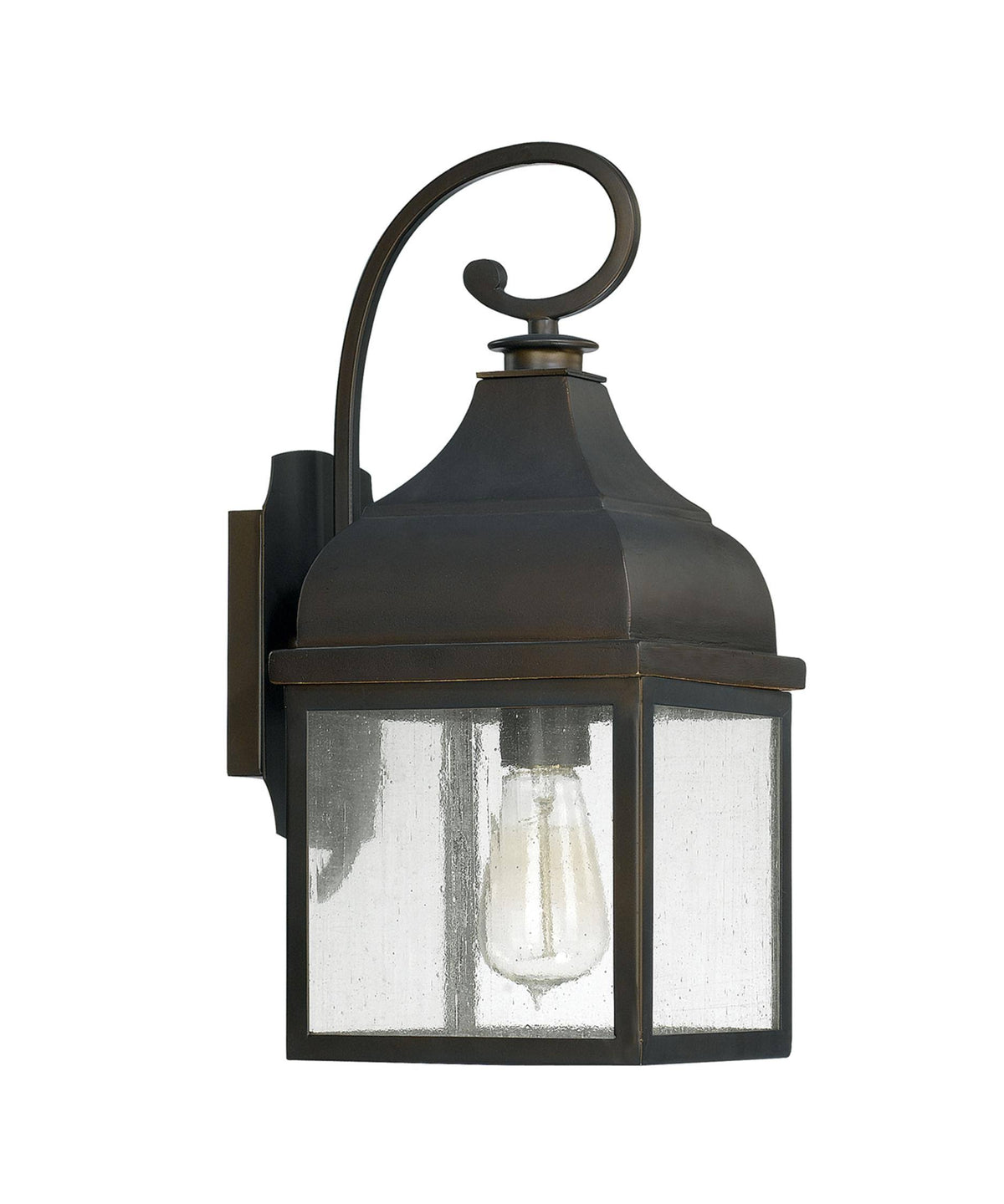 Old Bronze Outdoor Wall Lantern O541