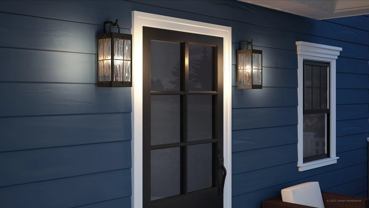 19.00''H x 8.25''W Urban Bronze Outdoor Wall Sconce K69176