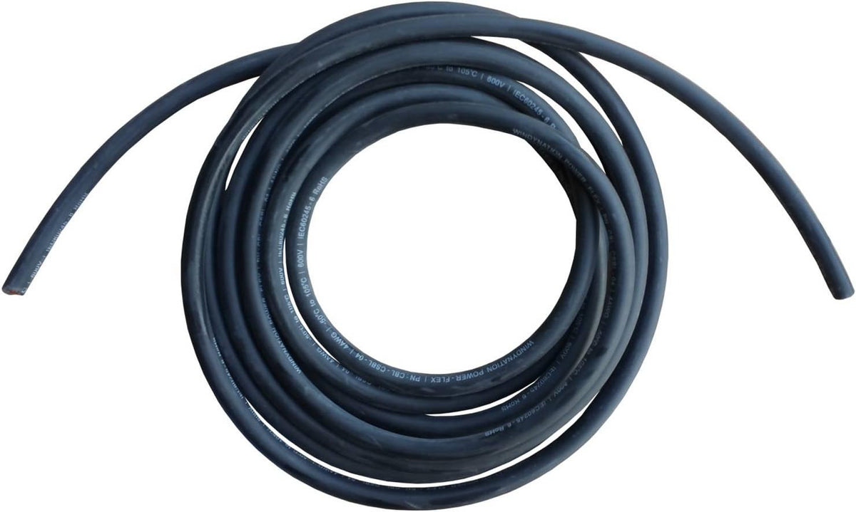 4 Gauge 4 AWG 15 Feet Red + 15 Feet Black (30 Feet Total) Pure Copper Flexible Cable Wire R377