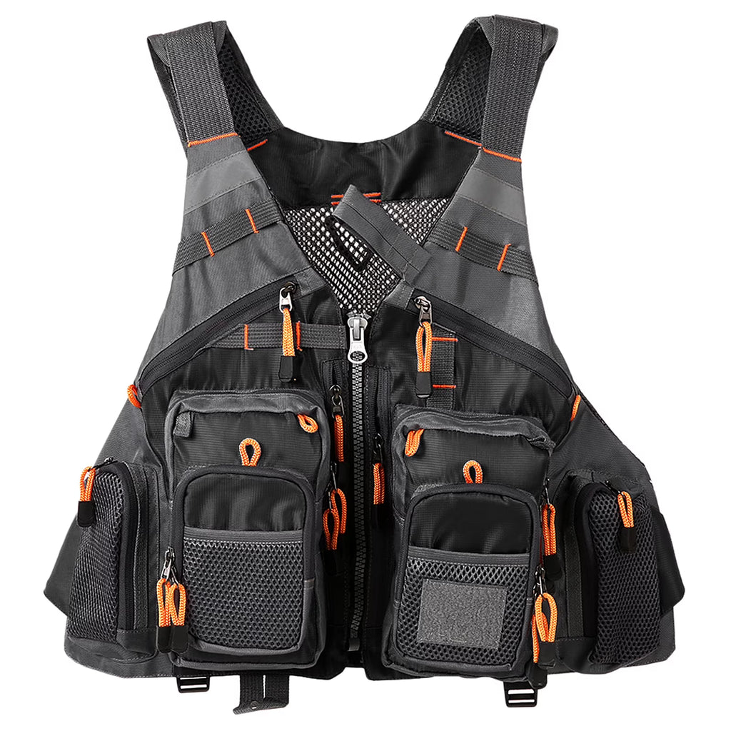 Padded Fishing Life Vest Floatation Device M240206