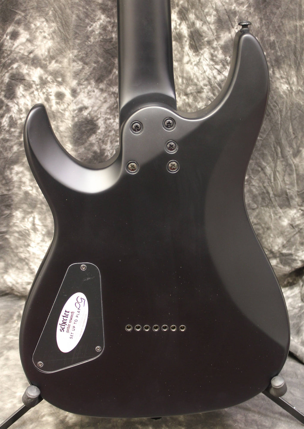 Satin Black 7-String Electric Guitar K39397