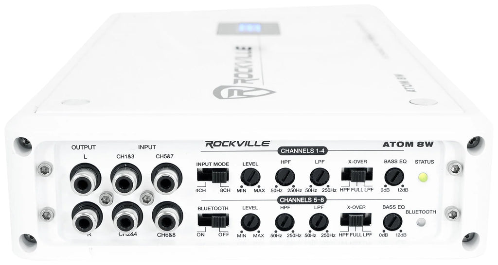 8 Channel 3500 Watt Marine Amplifier with Bluetooth W145943