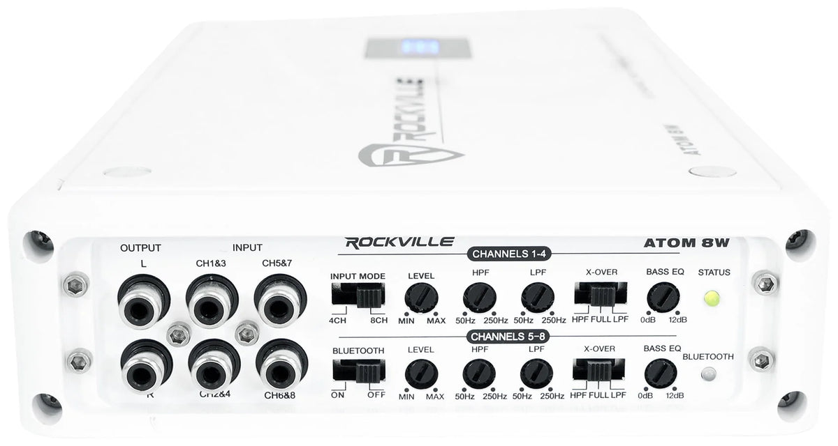 8 Channel 3500 Watt Marine Amplifier with Bluetooth W145943