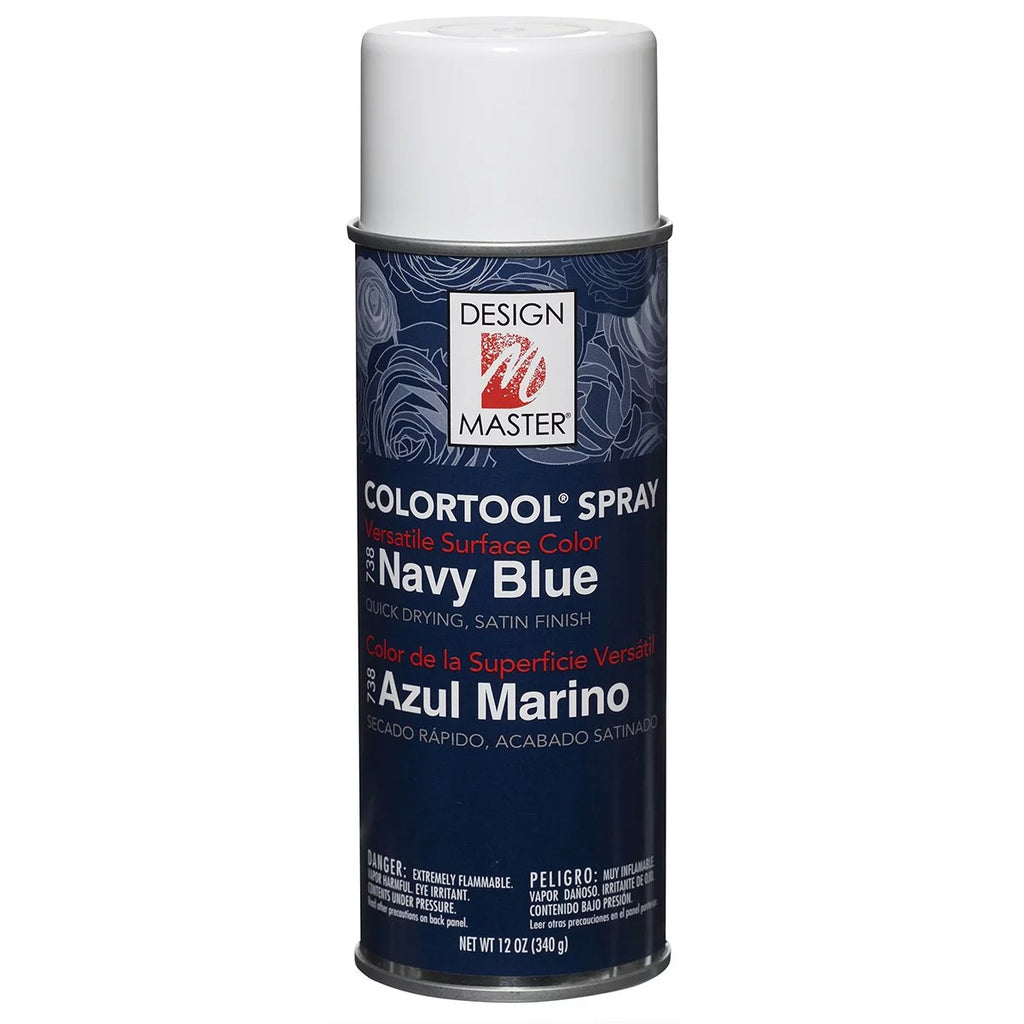 Matte Navy Blue Spray Paint, 12oz Z227611