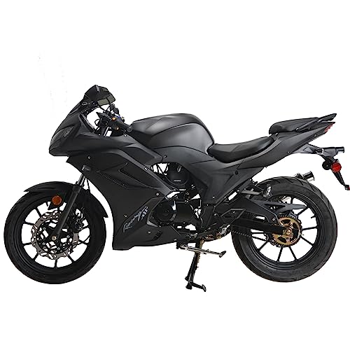 125cc Motorcycle with Manual Transmission, LED Lights and 17 inches Wheels Y6254