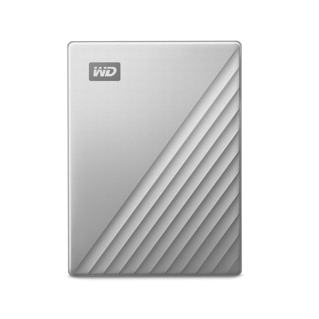 2TB Portable External Hard Drive Silver B73132
