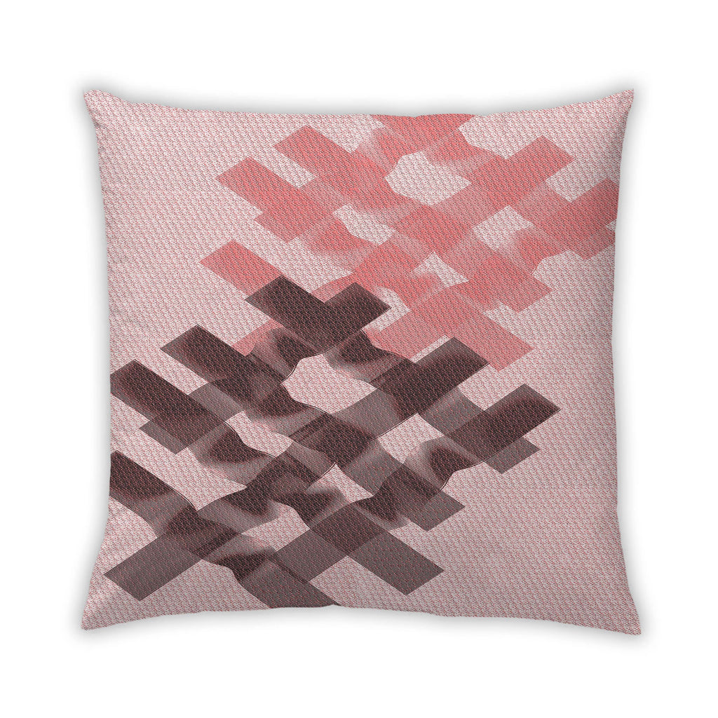 Contemporary Square Throw Pillow, 18 inch by 18 inch X37489