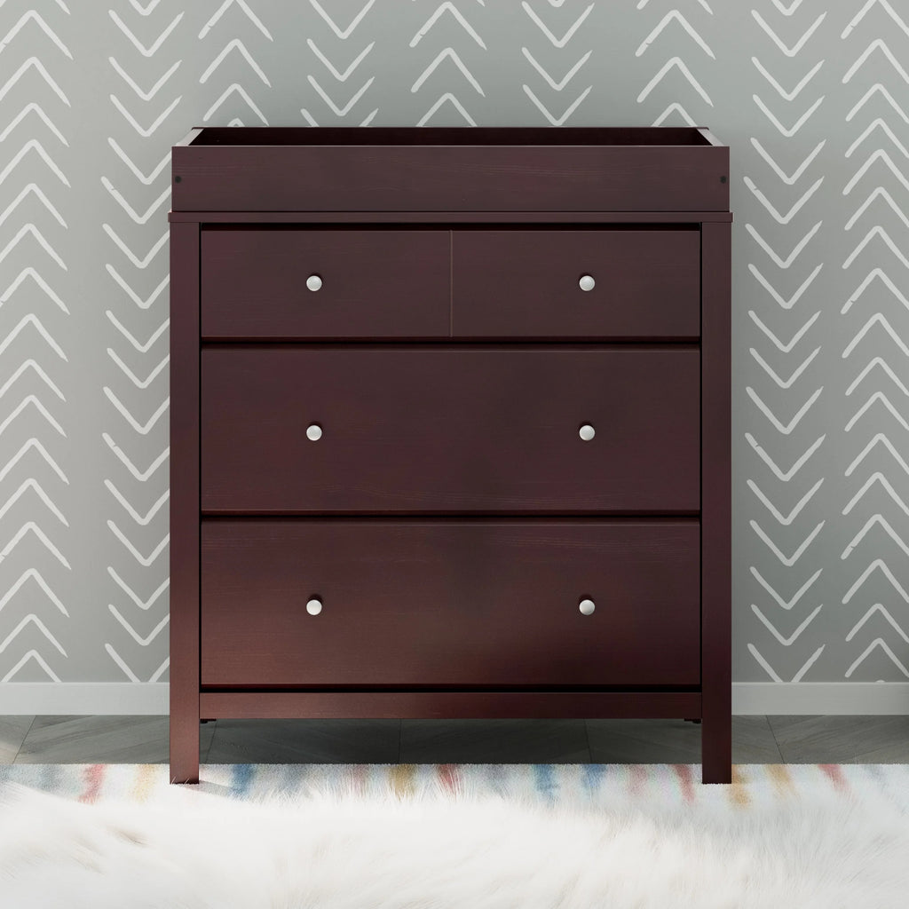 3 Drawer White Changing Dresser Z593176