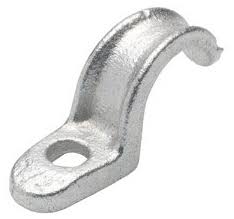 1/2 inch Aluminum Pipe Strap D136