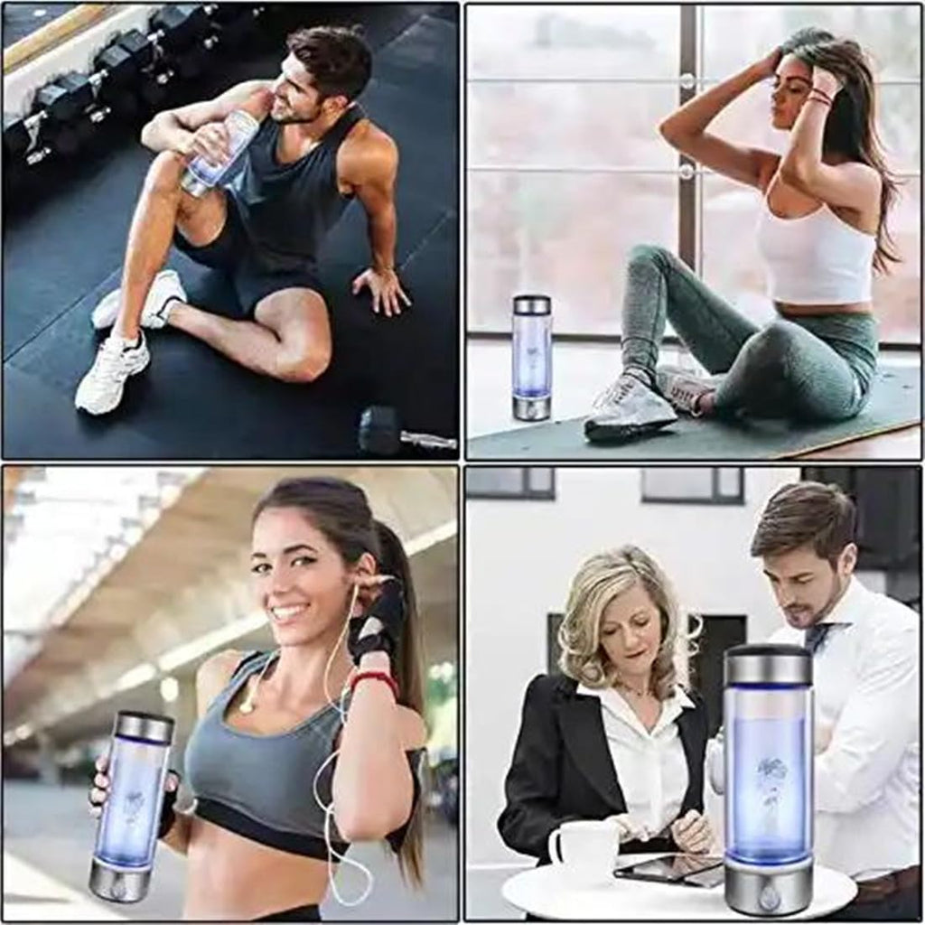 Hydrogen Water Bottle Glass Cup C281361
