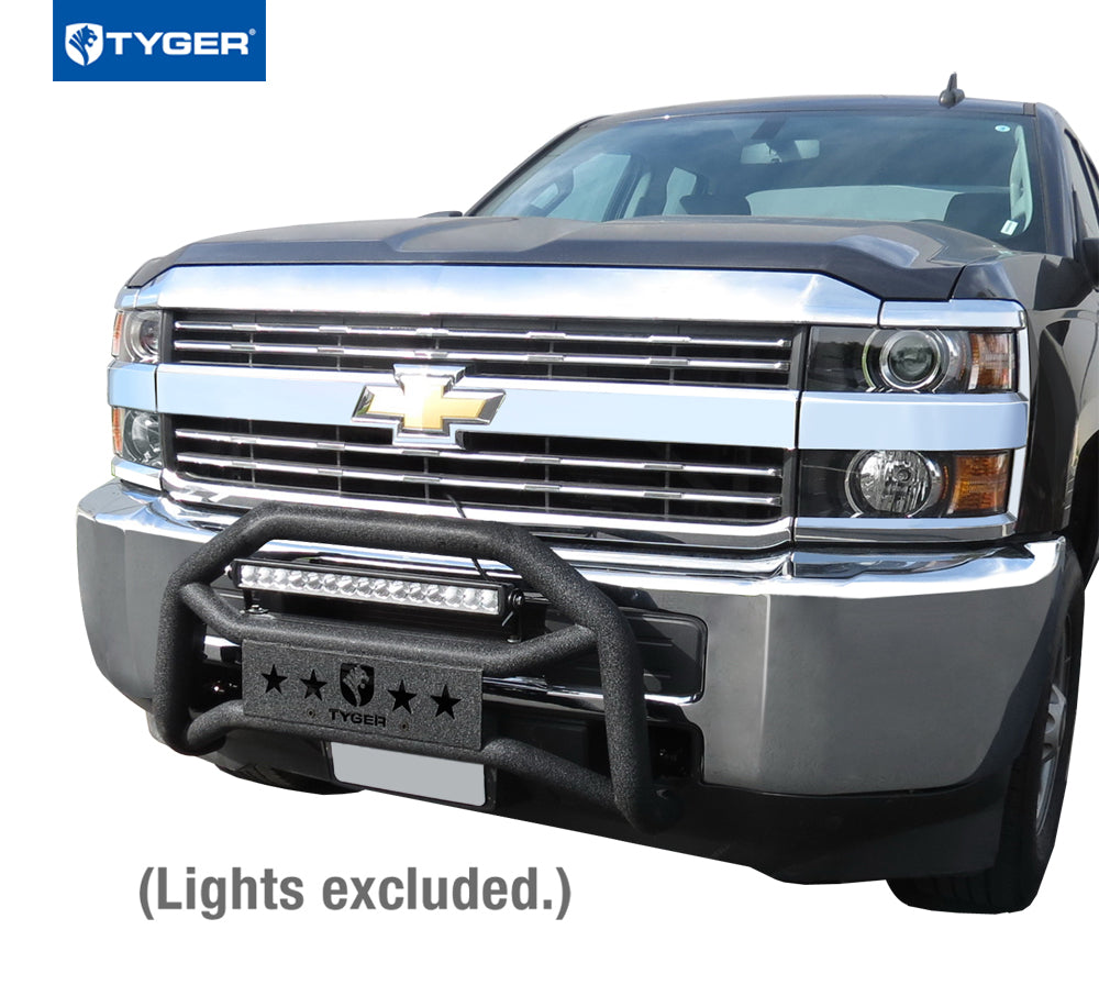 Front Bumper Guard Bull Bar Textured Black H650046
