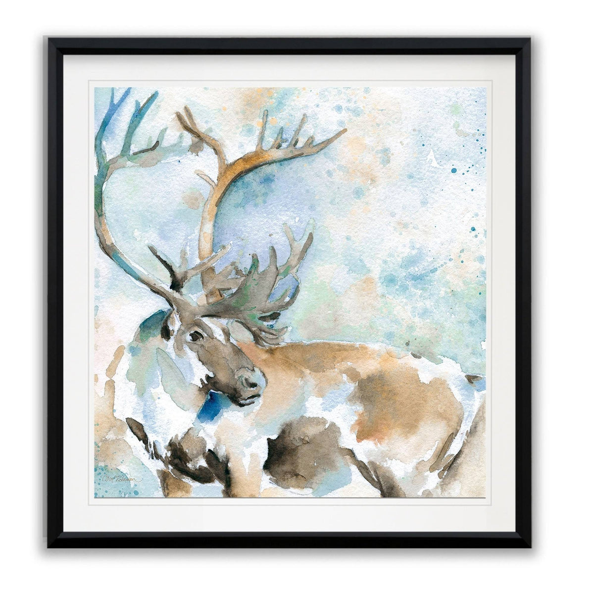 Framed Giclee Print 38x38 T157