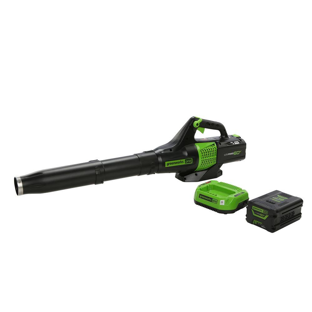 60-Volt Cordless Handheld Leaf Blower with 2.0 Ah Battery and Charger W893992