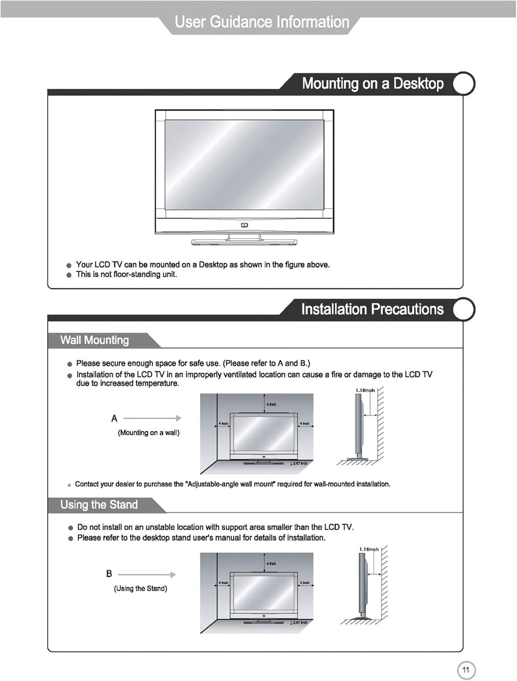 26 Inch HD Ready LCD TV with Integrated HDTV Tuner M4695