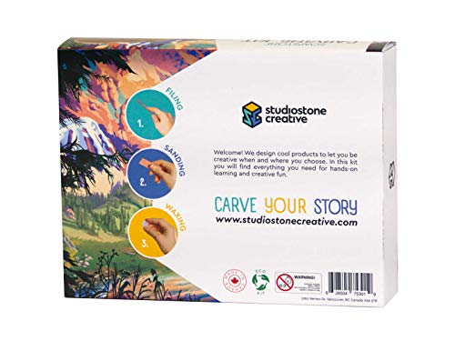 DIY Arts & Crafts Carving Kit Soapstone J183243