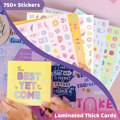 DIY Wall Collage Kit with Glitter Crafts, 1350 PCS S706733