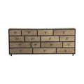 Wood & Metal Drawer Chest H47379