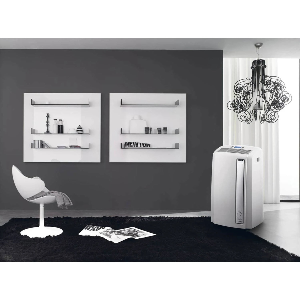 White Portable Air Conditioner X312190