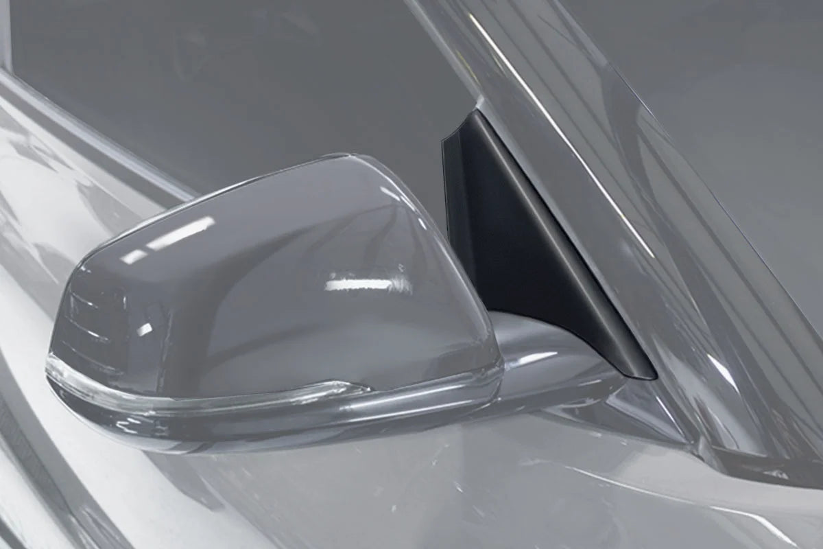 2 Pieces Anti Wind Buffeting Deflectors for Toyota Supra A90 G6595