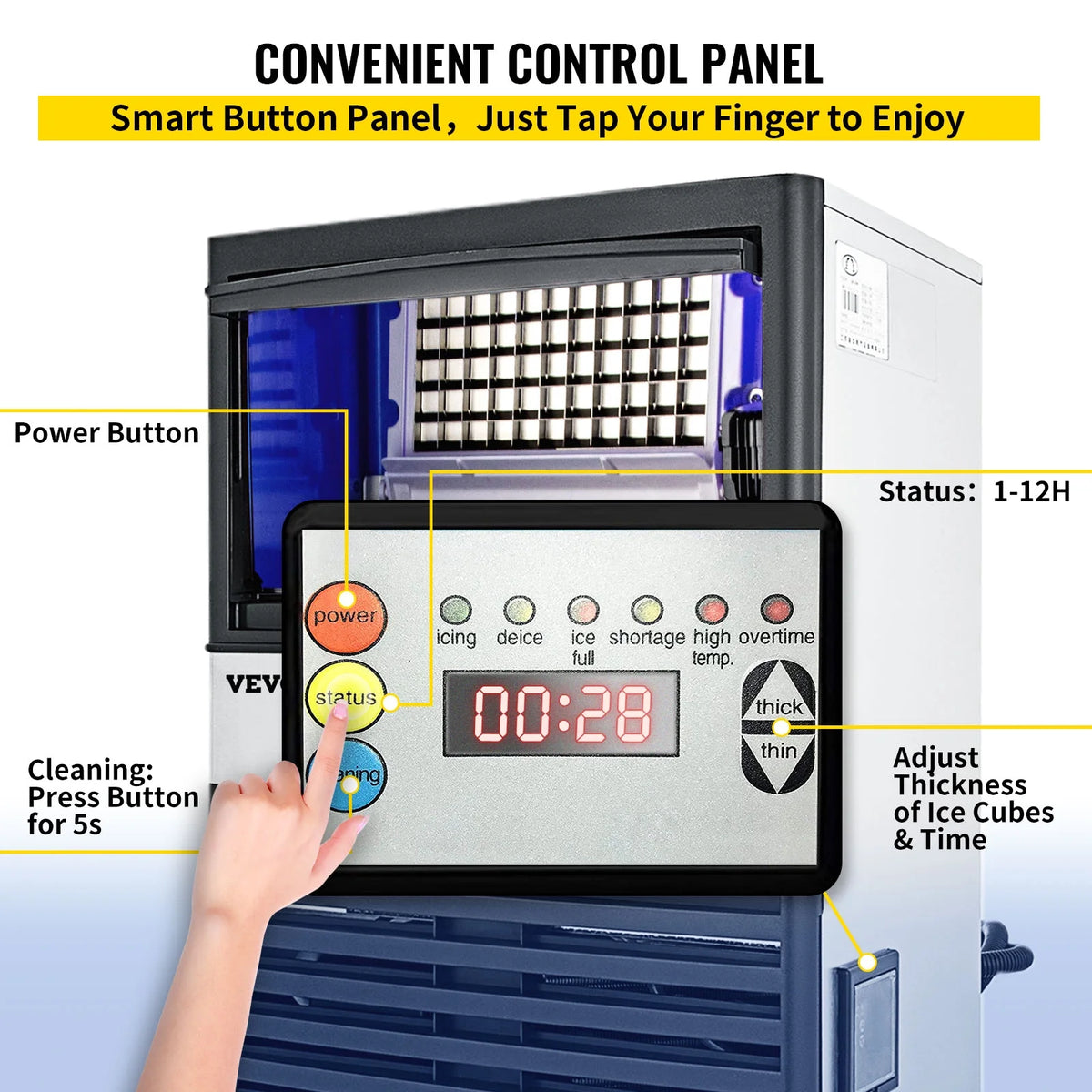 110V Commercial Ice Maker F331239