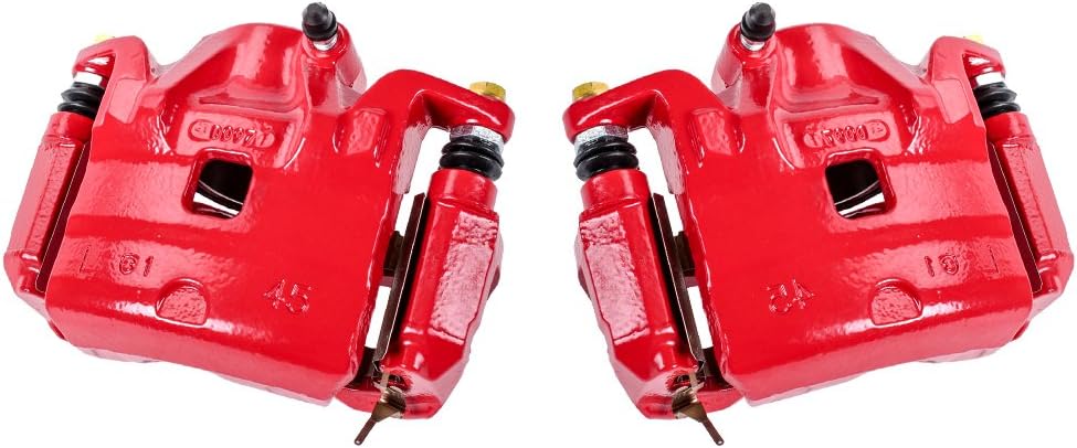 Red Coated Brake Caliper Pair Brake Kit B57658
