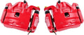 Red Coated Brake Caliper Pair Brake Kit B57658