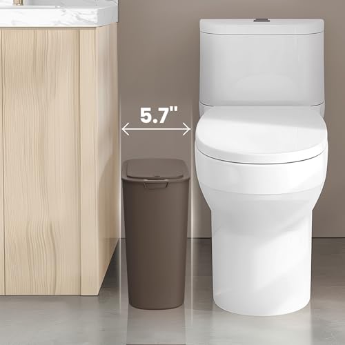 Automatic Motion Sensor 2.6 Gallon Touchless Trash Can White W408