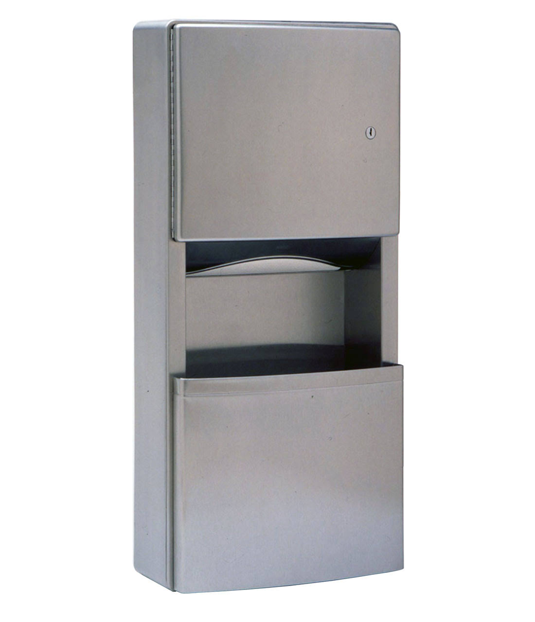 Paper Towel Dispenser/Waste Receptacle J6255
