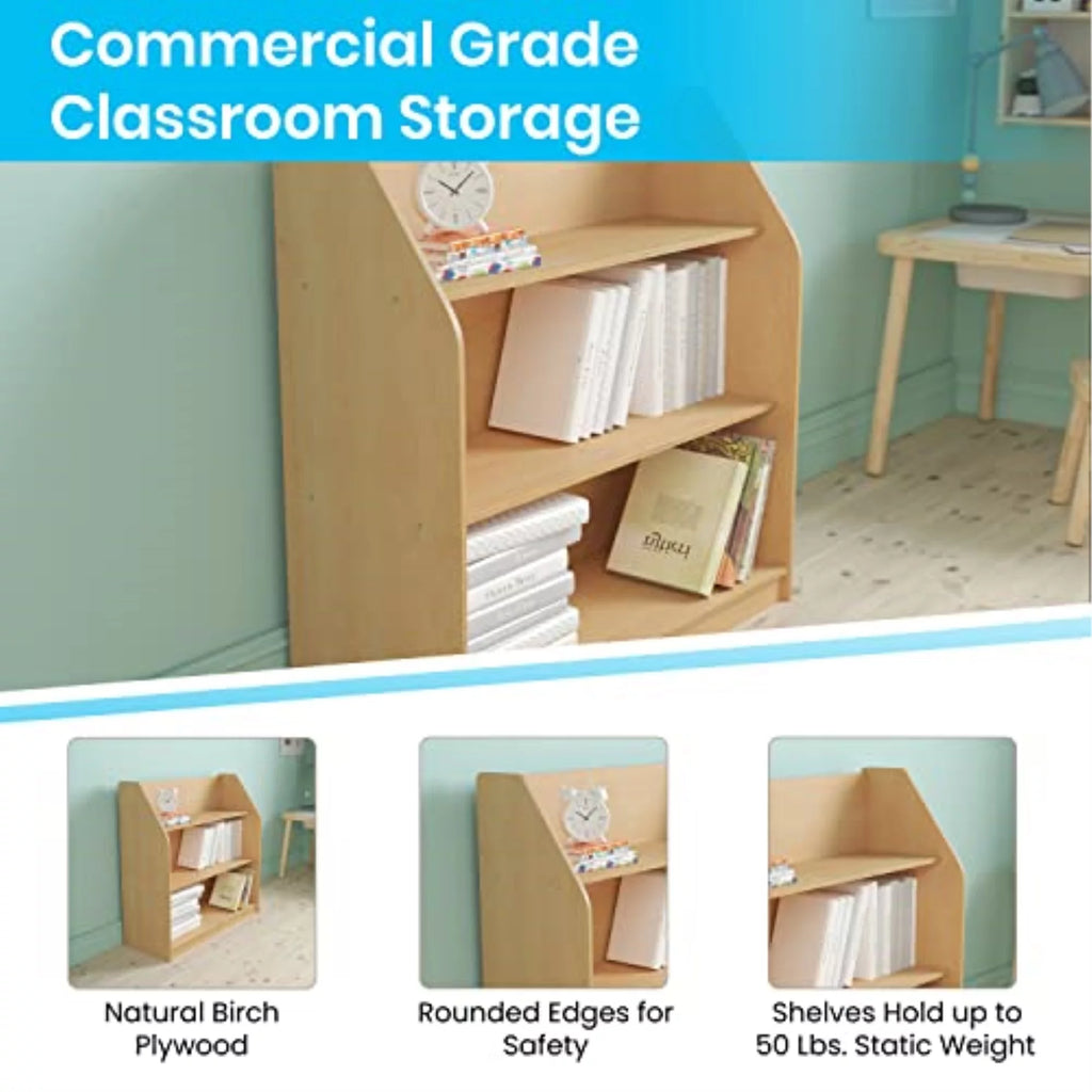 4 Shelves Wooden Classroom Storage U535