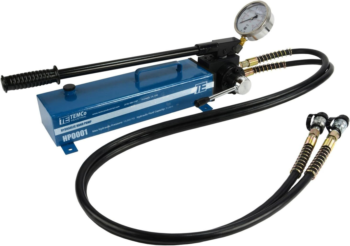 Electric Hydraulic Pump Power Pack Unit 2 Stage Double Acting 110v 10k psi 488 Cubic in Capacity S863224