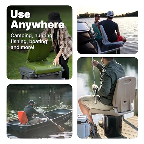 Folding Lightweight Portable Outdoor Chair with Back Support D96781