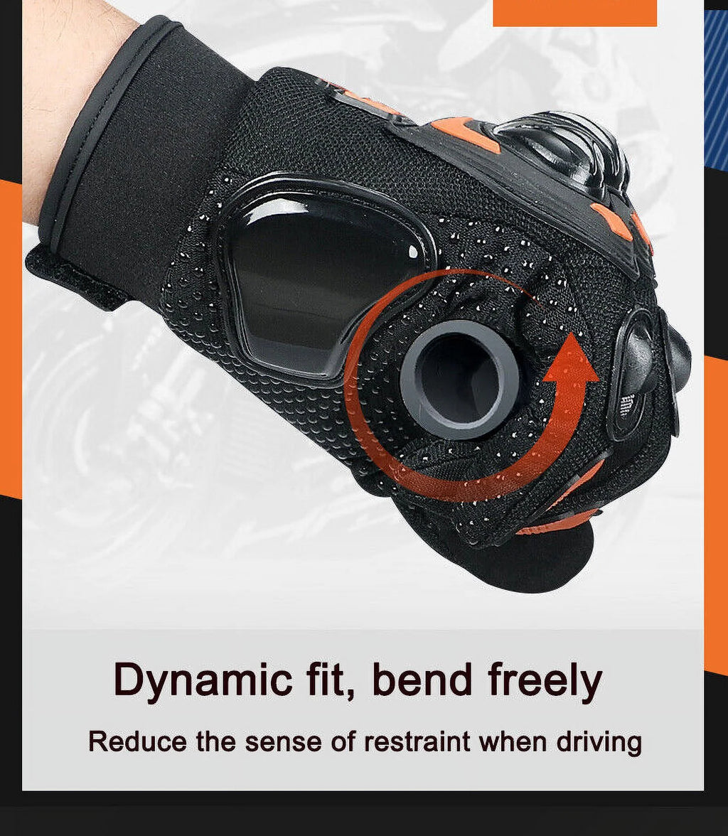 4 Color Motorcycle Racing Full Finger Touch Screen Gloves E856038