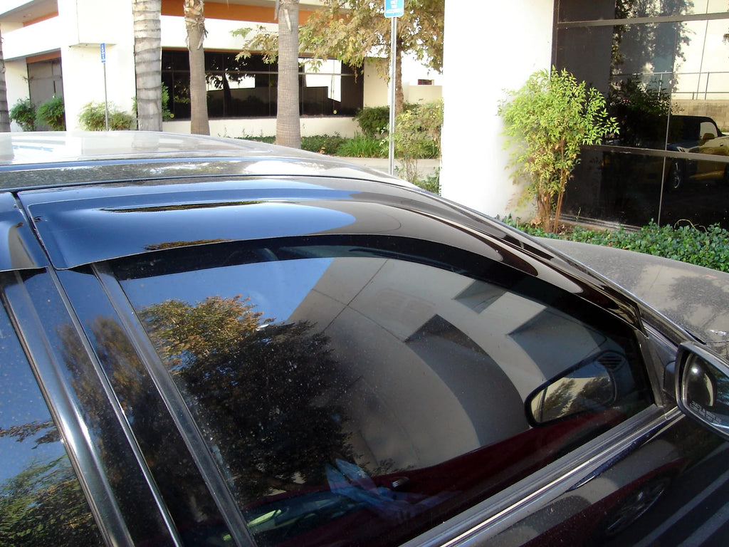 Smoke Tinted 4 Pcs Window Visor Deflector C536