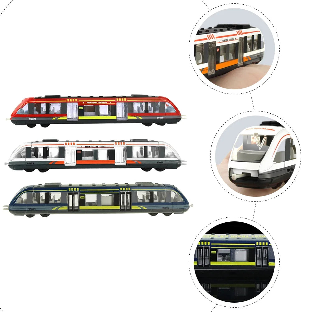 3pcs Simulation Electric Train Toy M190926