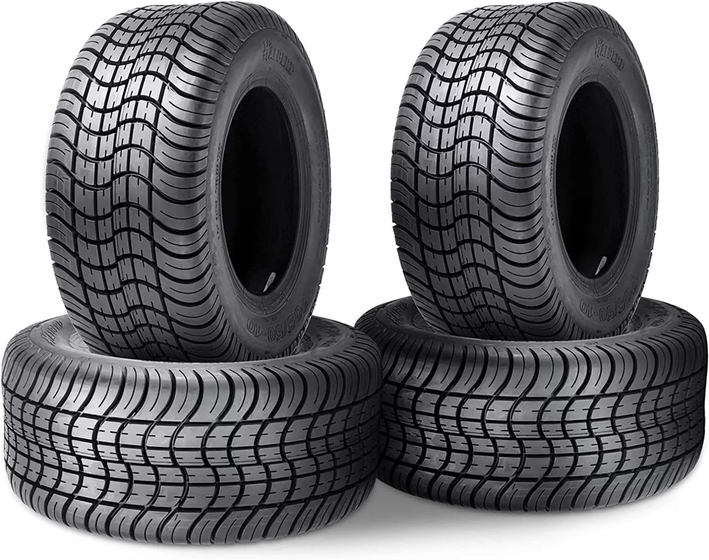 205/50-10 4PLY Golf Cart Tires Set of 4 U23533