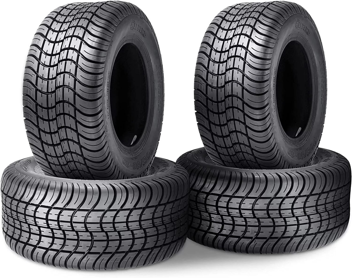 205/50-10 4PLY Golf Cart Tires Set of 4 U23533