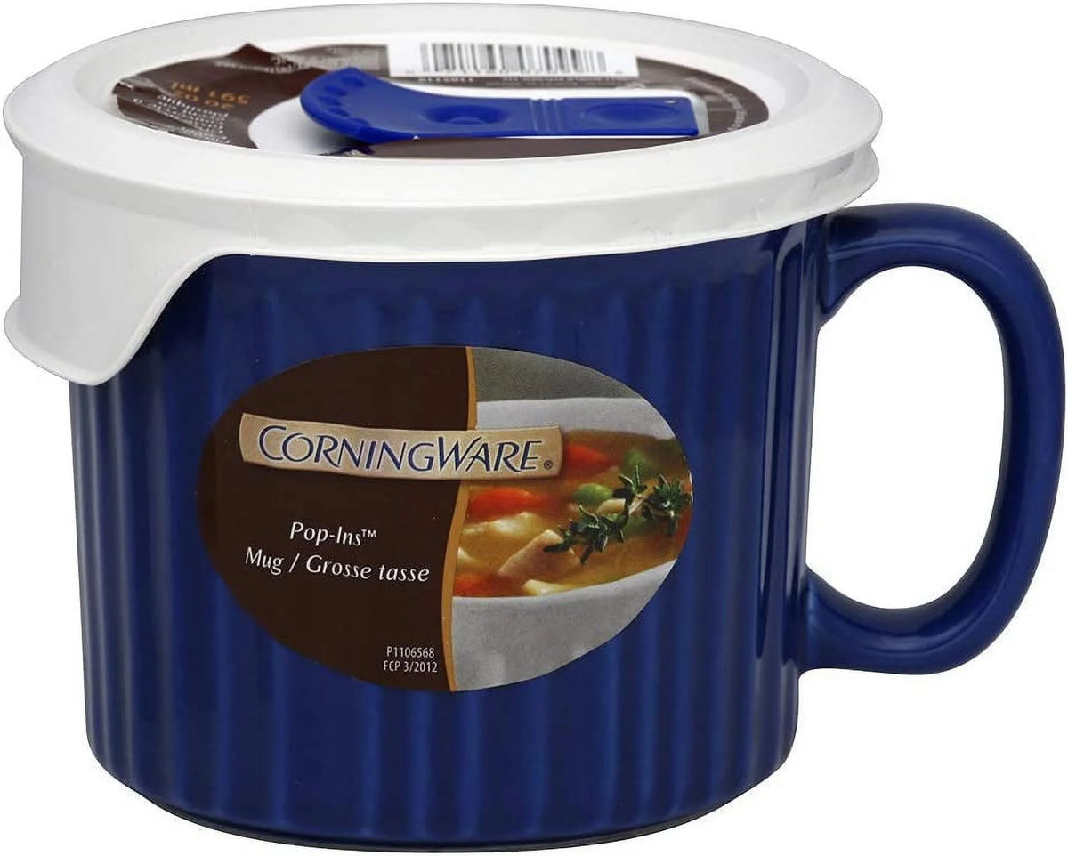 20 oz Stoneware Meal Mug with Vented Lid R272341