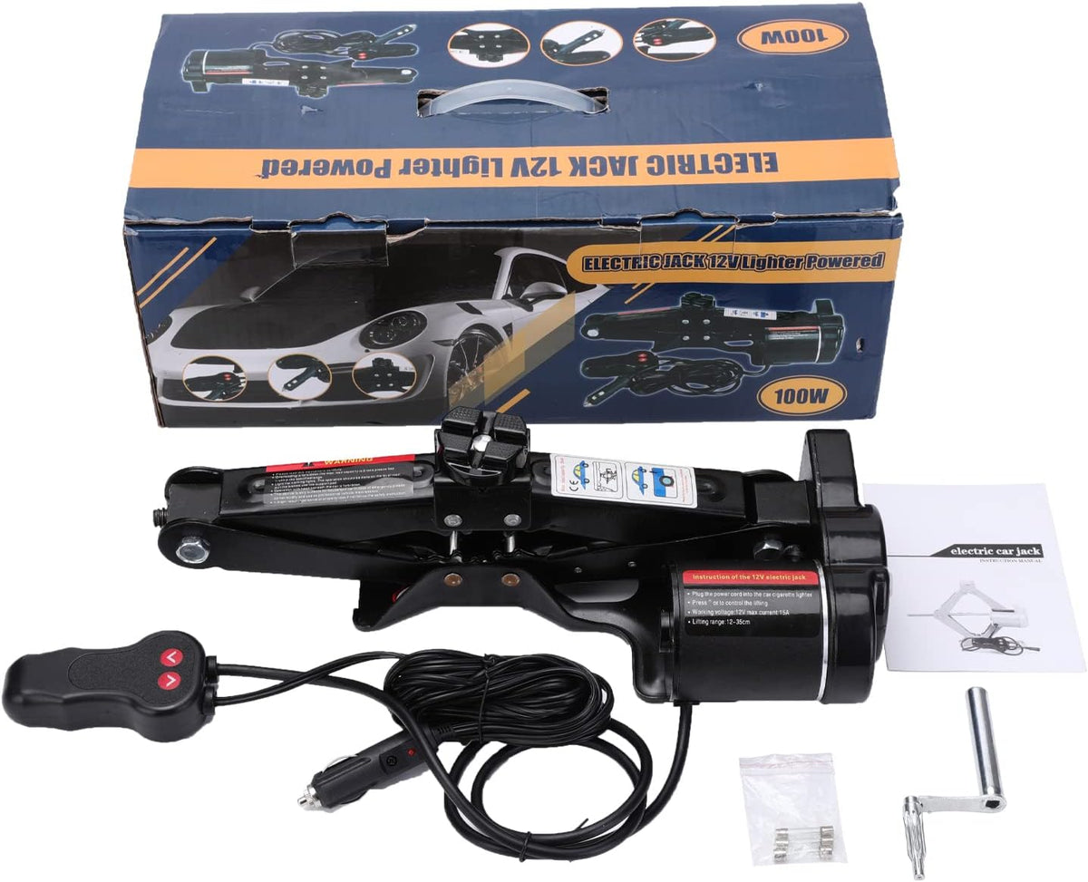 2 Ton 12 V Compact Electric Scissor Jack, Pack of 2 A945848