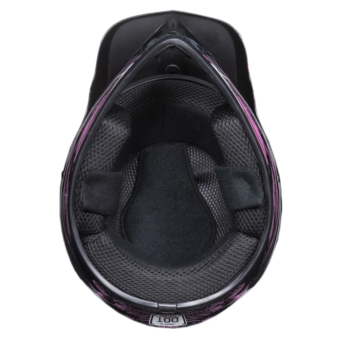 Youth MX/ATV Helmet DOT Approved - Pink B35075