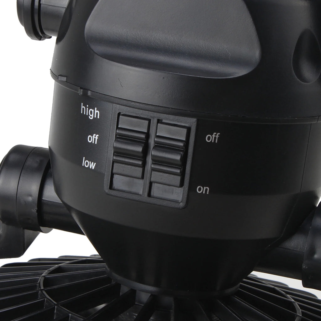 18 LED 2 in 1 Camping Light with Fan Portable Lantern Flashlight M871