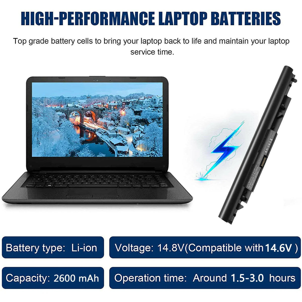 Laptop Battery for HP 15-BS 15-BW 17-BS Series W5050