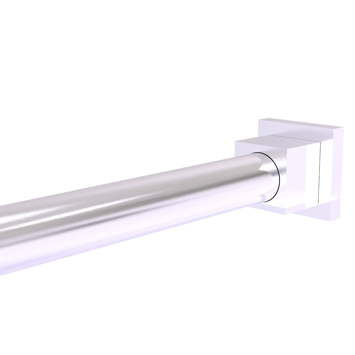 Satin Chrome Shower Rod Brackets K434