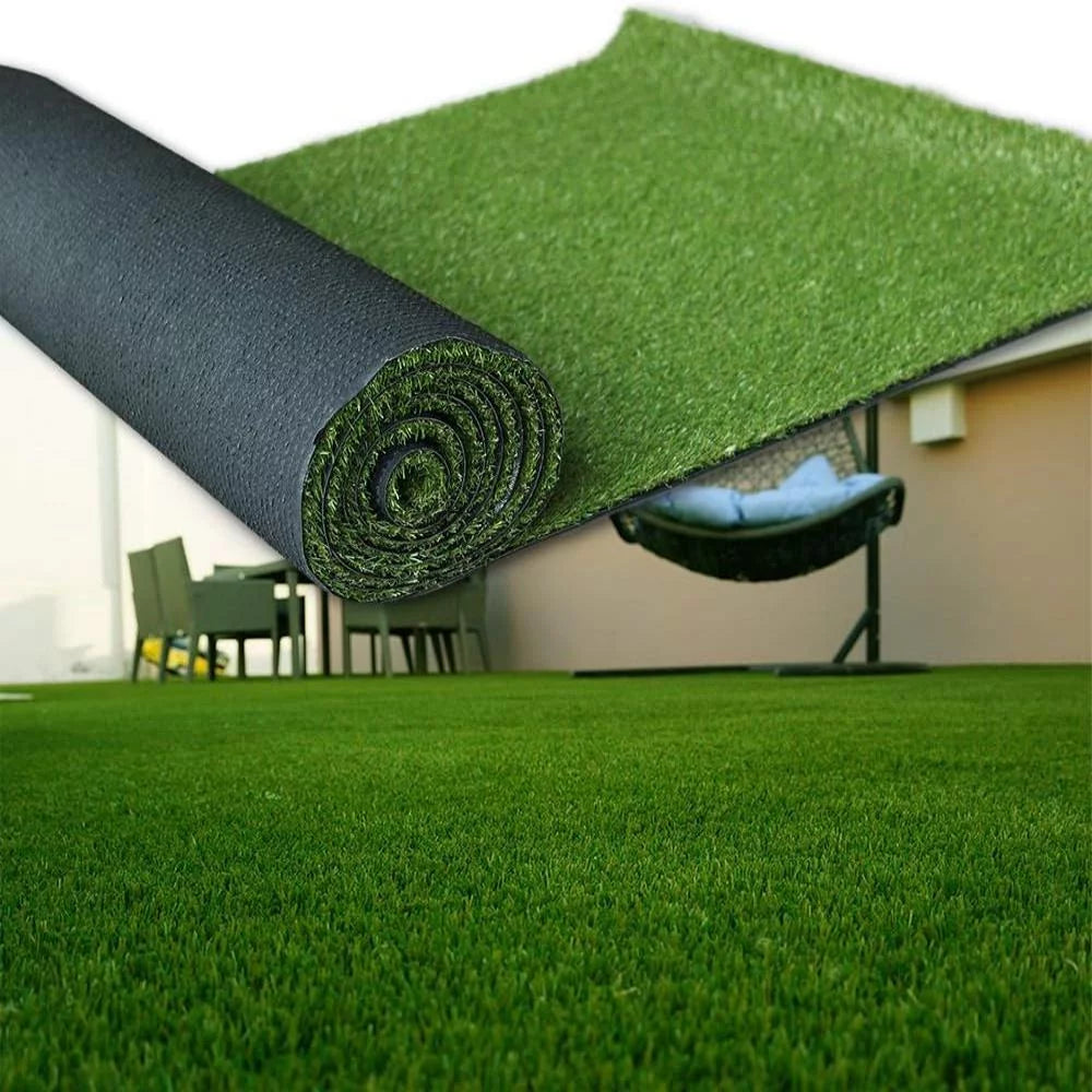 Artificial Grass 12x15 0.8in Pile Height Artificial Turf P10287