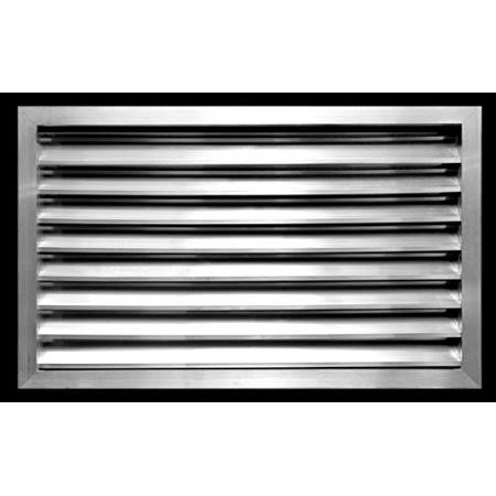 36 inch x 12 inch Aluminum Outdoor Weather Proof Louver A648852