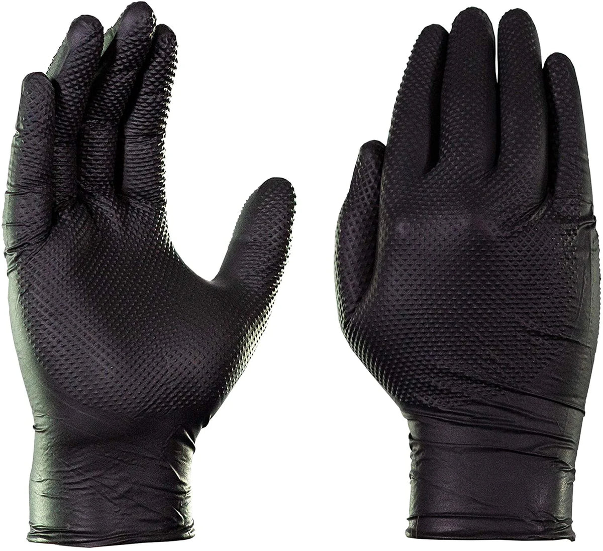 Black Nitrile Disposable Gloves, 6 Mil, X-Large 100/Box G61744