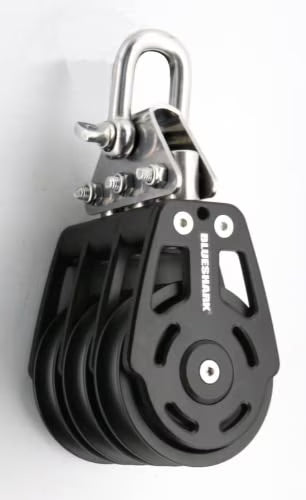 60mm Triple Fixed Aluminum Sailing Block (2-Pack) P210563