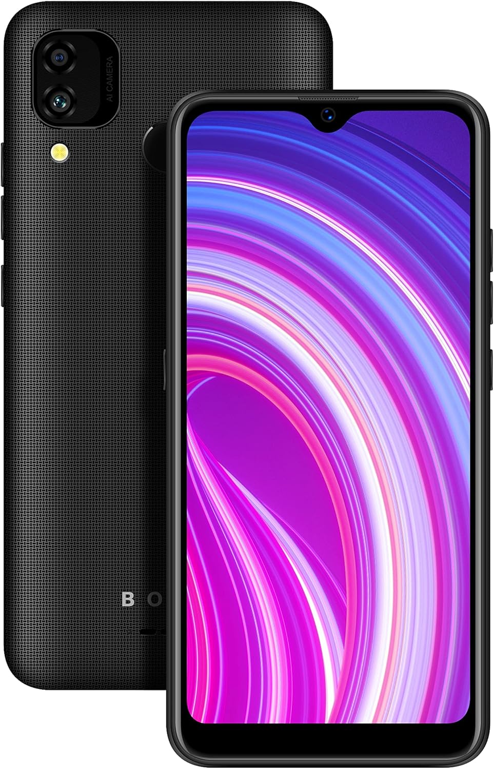 Black 6.1” HD+ Infinity Display 32 GB Dual 13MP Camera Unlocked Phone Pack of 2 X155127