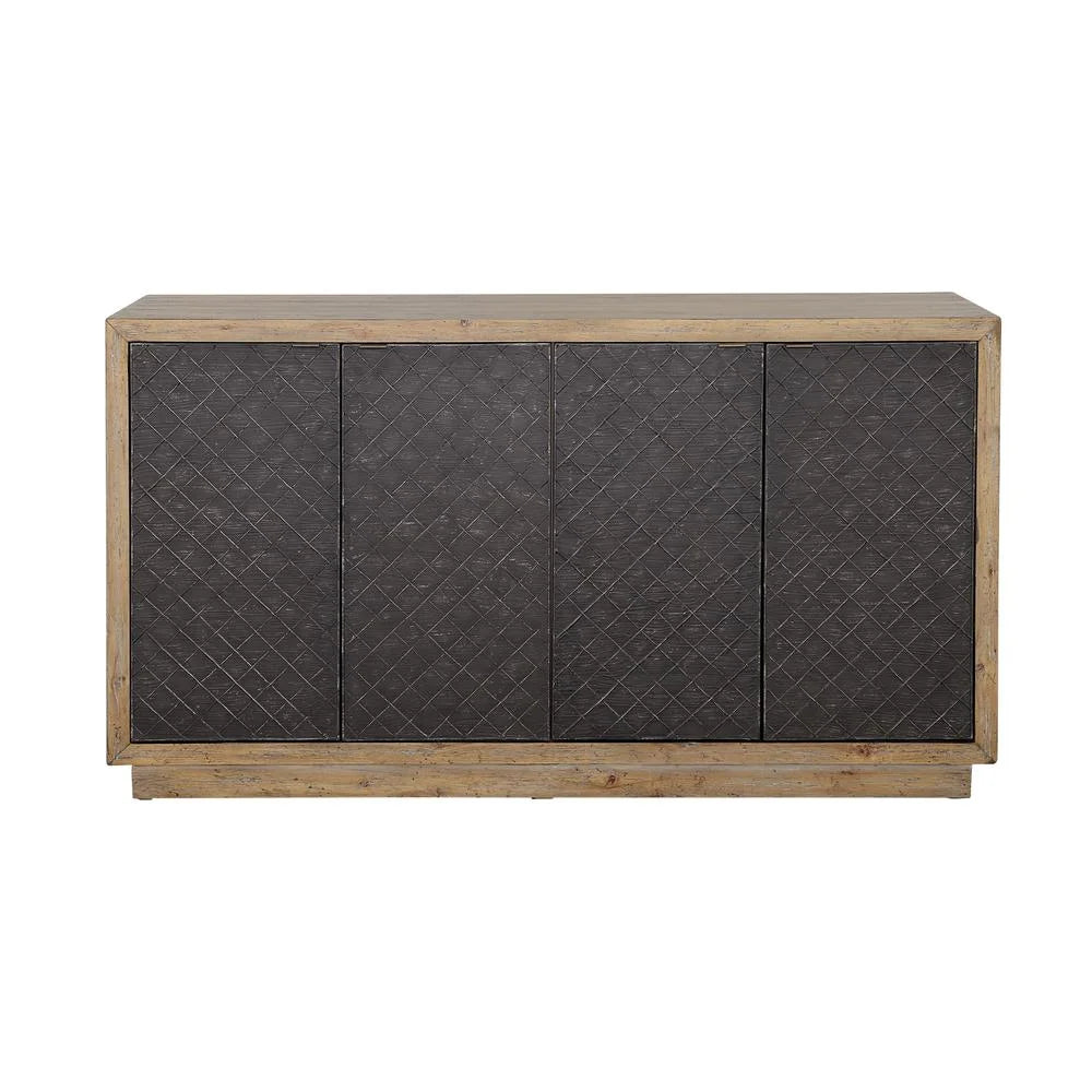 4-Door Wood Credenza J10446